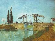 Vincent Van Gogh Bridge at Arles Germany oil painting artist